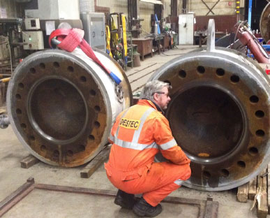 Destec Inspection of seals