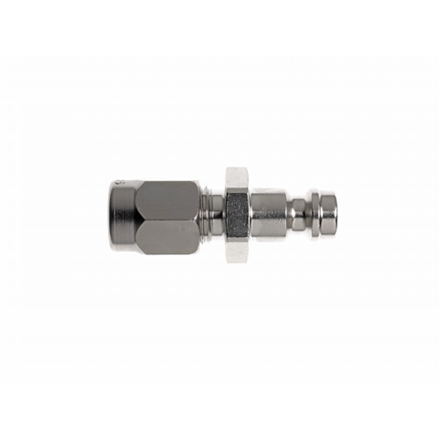 17034200 Nipple - single shut-off (straight through)