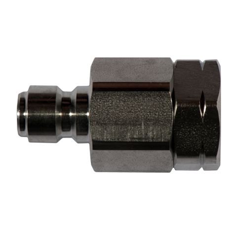 43751000 Nipple - single shut-off (straight through)