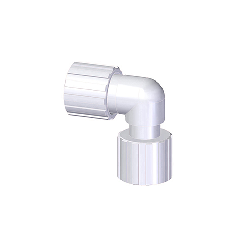 94003740 Parflare Elbow Connector Panel mount Extended