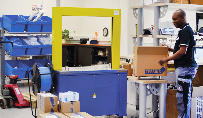 Teesing 物流员工